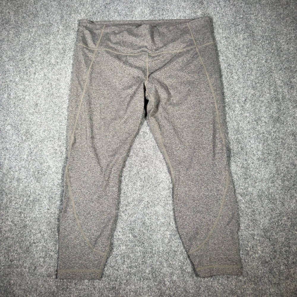 Athleta Salutation Tight Leggings Womens 1X Gray Heather 591375-05